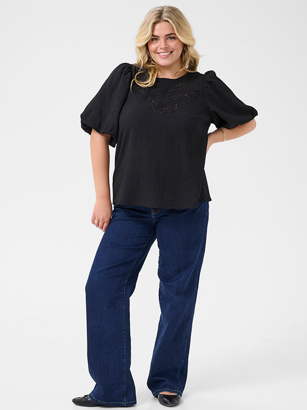 KCMELANA - Plus Size Bluse fra Kaffe Curve