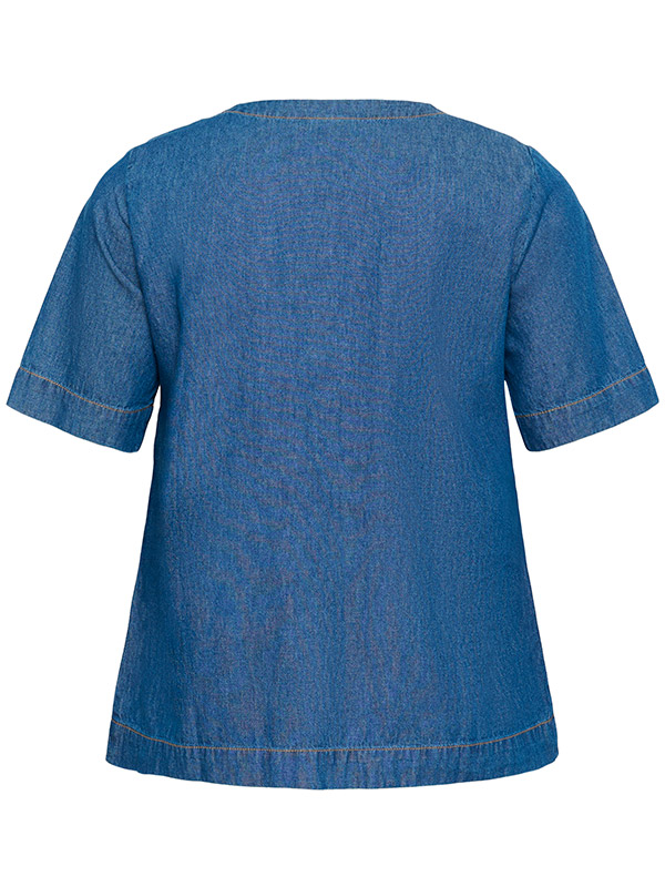 KCLOUISA - Plus Size Bluse fra Kaffe Curve