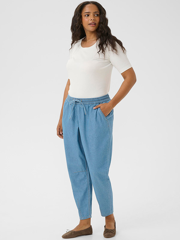KCLOUISA - Plus Size Bukser fra Kaffe Curve
