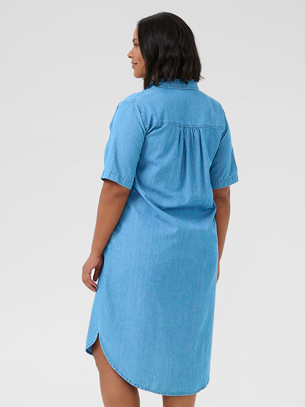 KCLOUISA - Plus Size Kjole fra Kaffe Curve