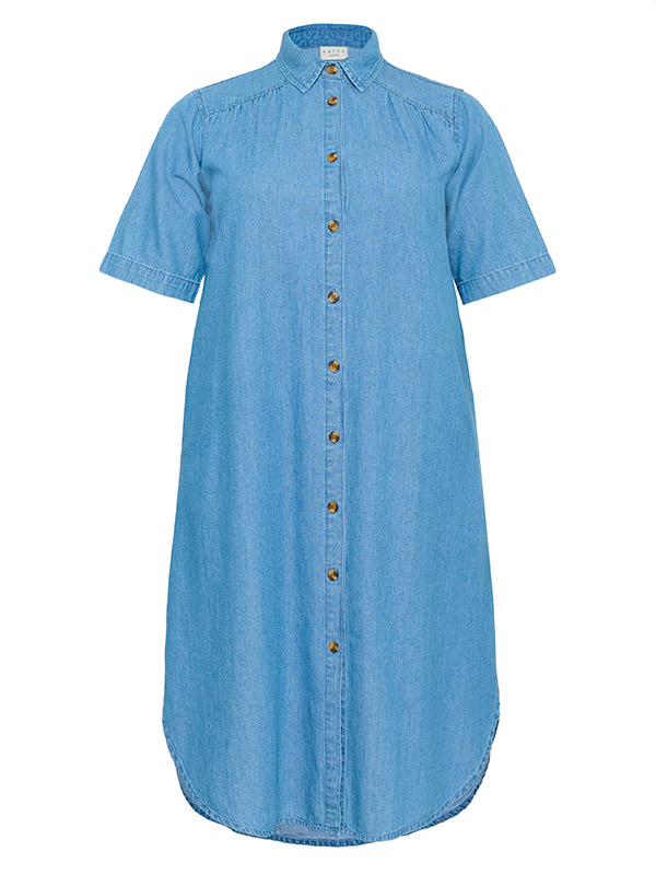 KCLOUISA - Plus Size Kjole fra Kaffe Curve