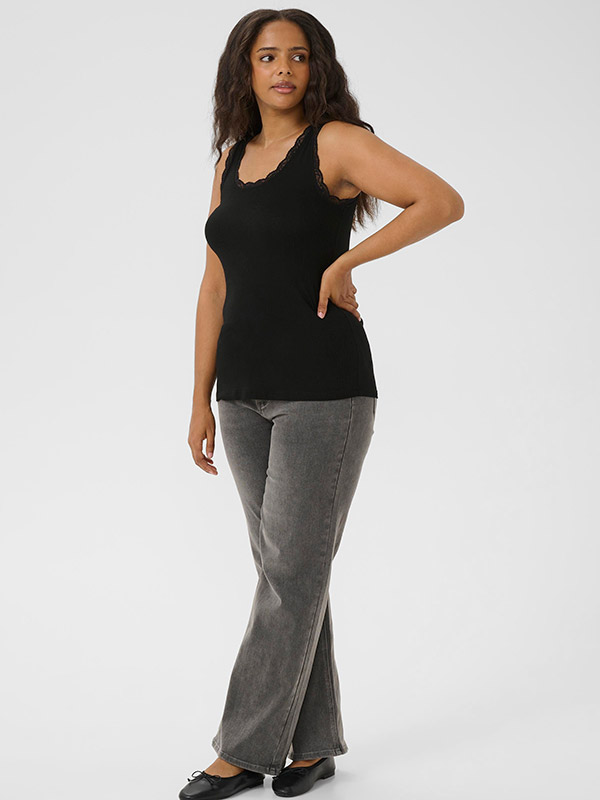 KCOMIA - Plus Size Topp fra Kaffe Curve
