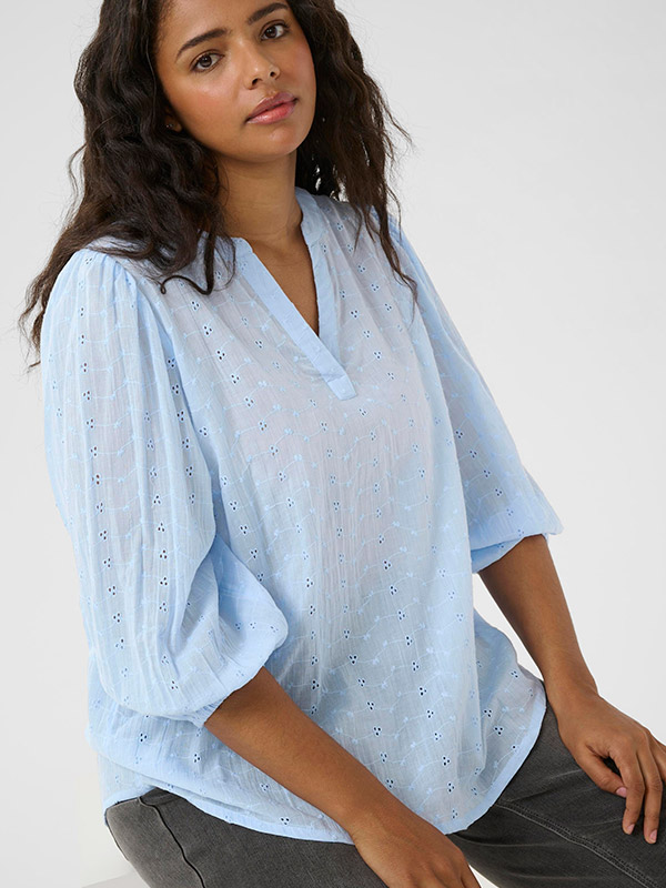 KCMAIA - Plus Size Bluse fra Kaffe Curve