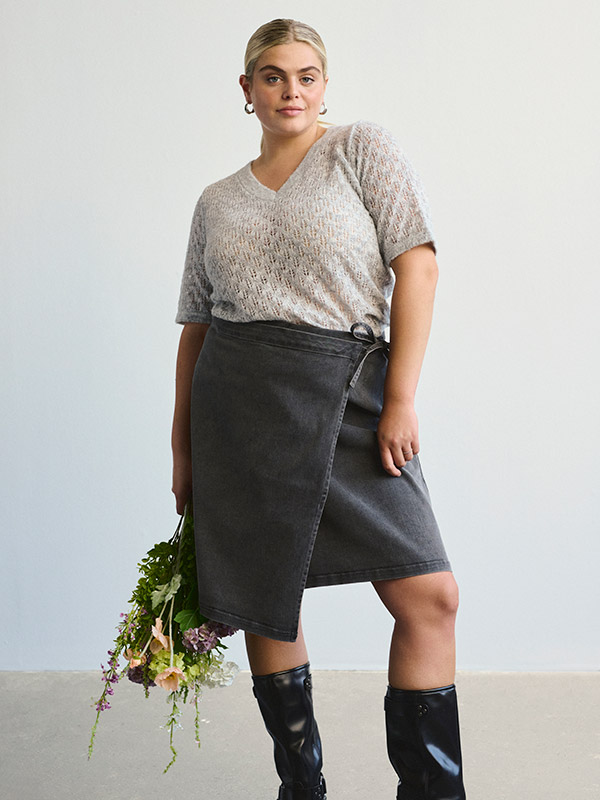 KCLOURA - Plus Size Genser fra Kaffe Curve