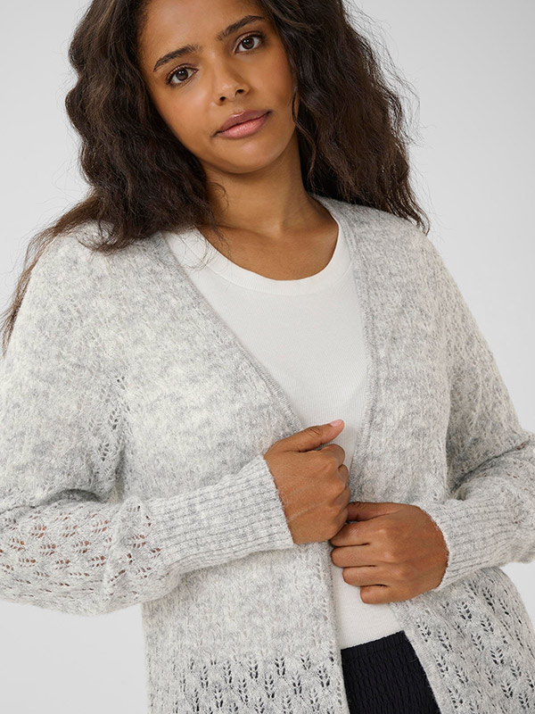 KCLOURA - Plus Size Cardigan fra Kaffe Curve