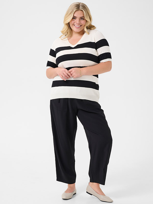 KCLIZZY - Plus Size T-shirt fra Kaffe Curve