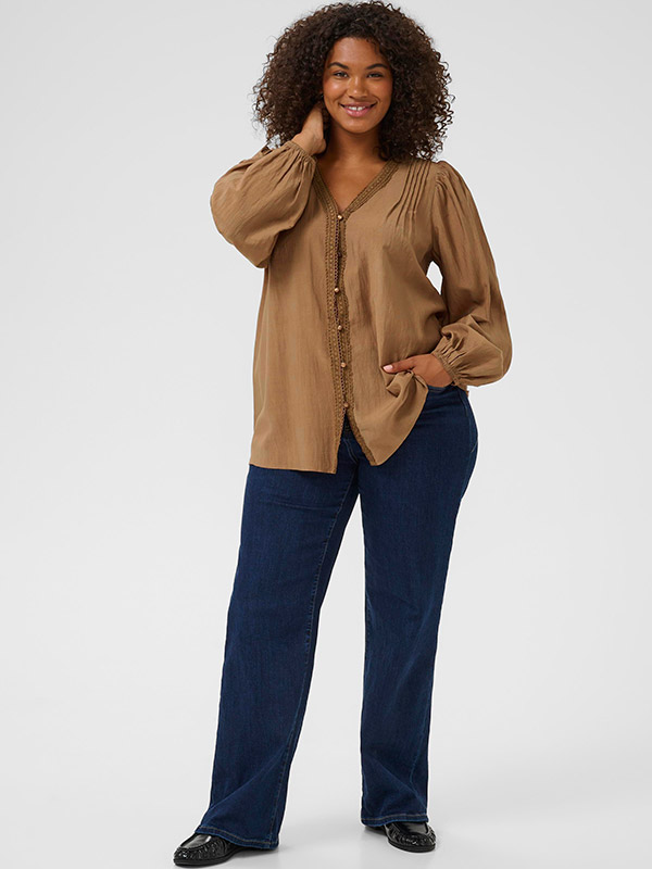 KCMIRANA - Plus Size Bluse fra Kaffe Curve