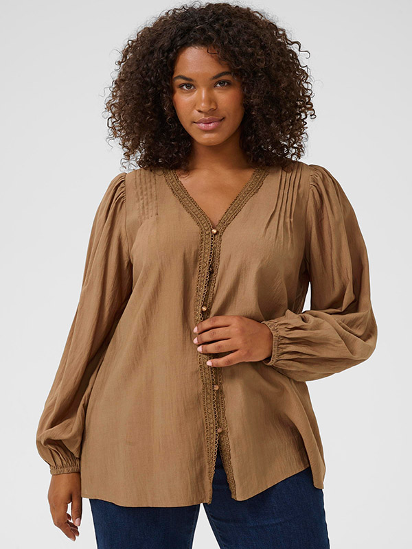 KCMIRANA - Plus Size Bluse fra Kaffe Curve