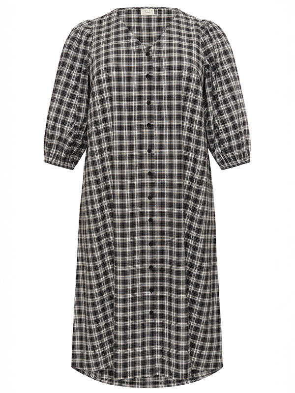 KCELINA - Plus Size Kjole fra Kaffe Curve