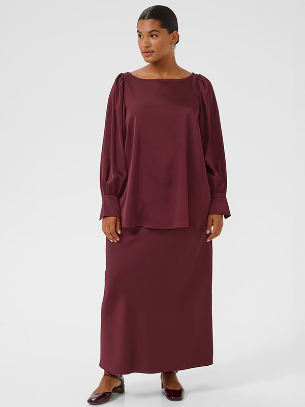 KCMALORIE - Plus Size Bluse fra Kaffe Curve