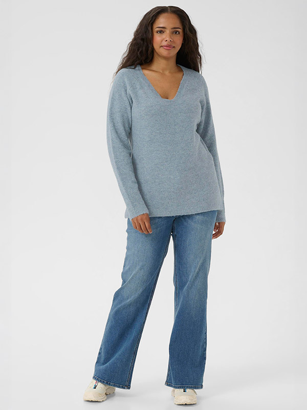 KCNIELA - Plus Size Genser fra Kaffe Curve