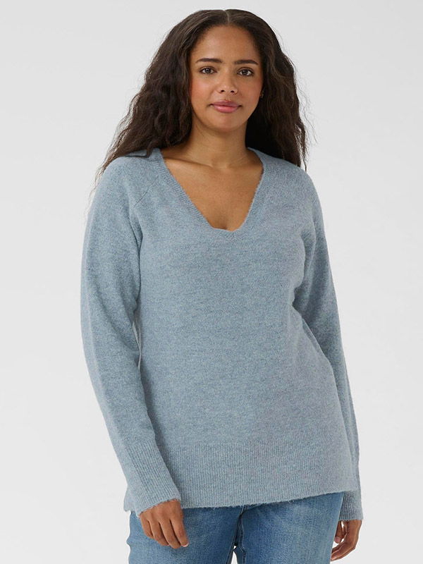 KCNIELA - Plus Size Genser fra Kaffe Curve