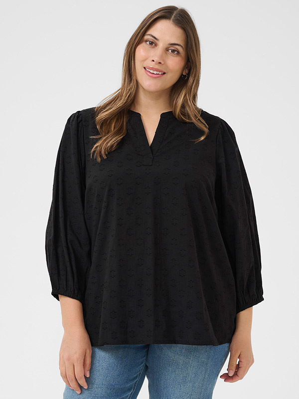 KCLOULOU - Plus Size Bluse fra Kaffe Curve