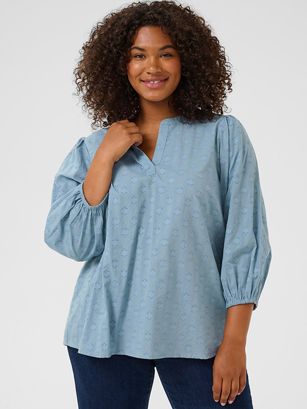 KCLOULOU - Plus Size Bluse fra Kaffe Curve
