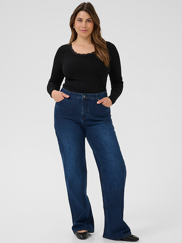 KCFLORA - Plus Size Jeans fra Kaffe Curve