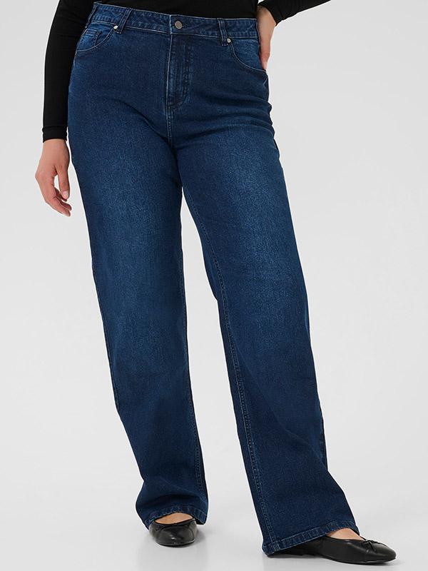 KCFLORA - Plus Size Jeans fra Kaffe Curve