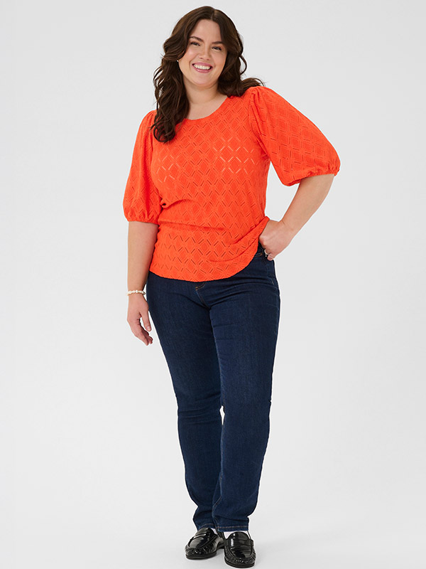 KCTINA - Plus Size Bluse fra Kaffe Curve