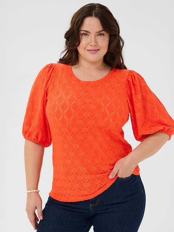 KCTINA - Plus Size Bluse fra Kaffe Curve