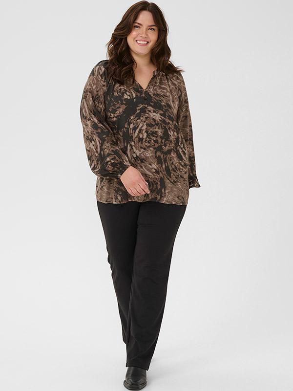 KCJAMIA - Plus Size Bluse fra Kaffe Curve