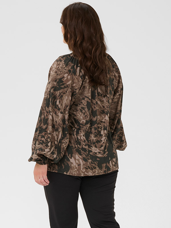 KCJAMIA - Plus Size Bluse fra Kaffe Curve