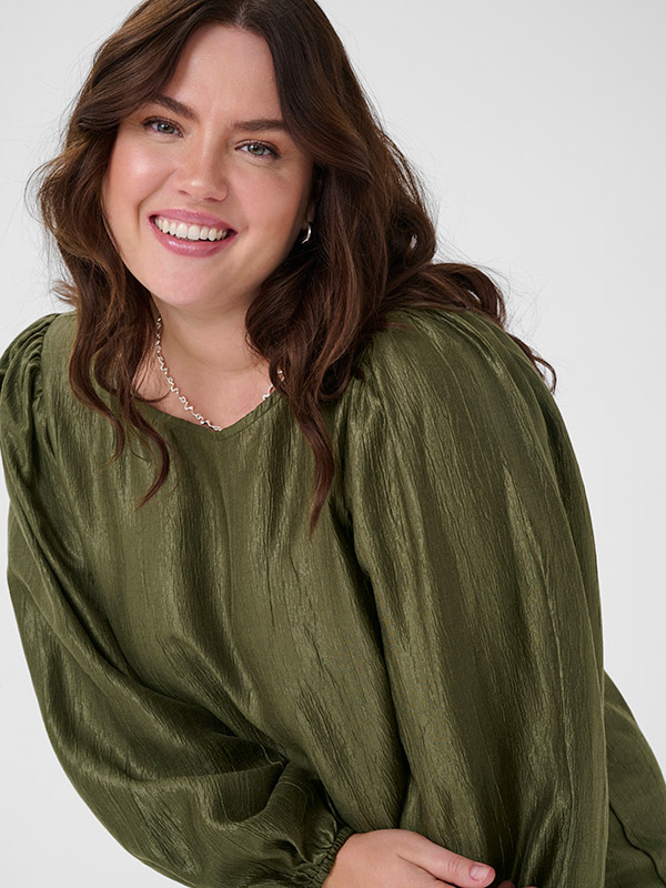 KCRIZZA - Plus Size Bluse fra Kaffe Curve