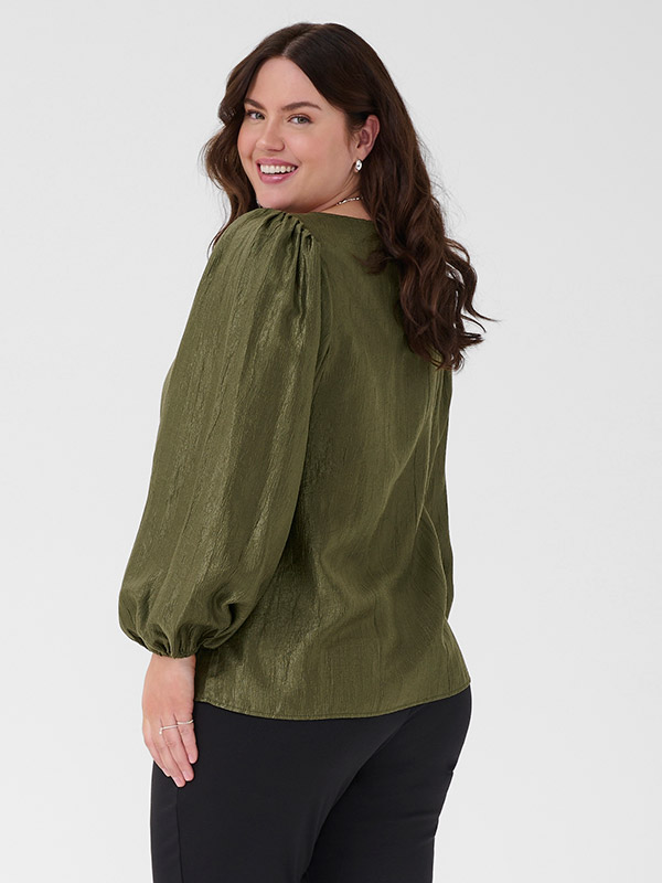 KCRIZZA - Plus Size Bluse fra Kaffe Curve