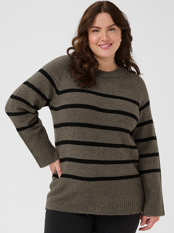 KCERINA - Plus Size Genser fra Kaffe Curve