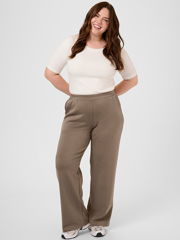 KCANNITA - Plus Size Bukser fra Kaffe Curve