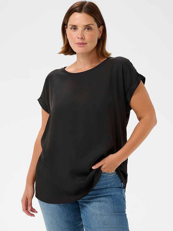 KCMILIA - Plus Size Bluse fra Kaffe Curve
