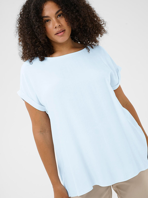 KCMILIA - Plus Size Bluse fra Kaffe Curve