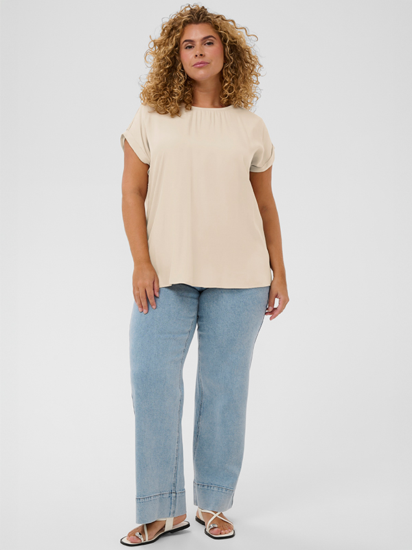 KCMILIA - Plus Size Bluse fra Kaffe Curve