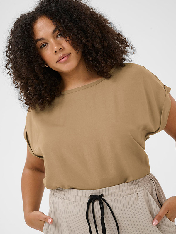 KCMILIA - Plus Size Bluse fra Kaffe Curve