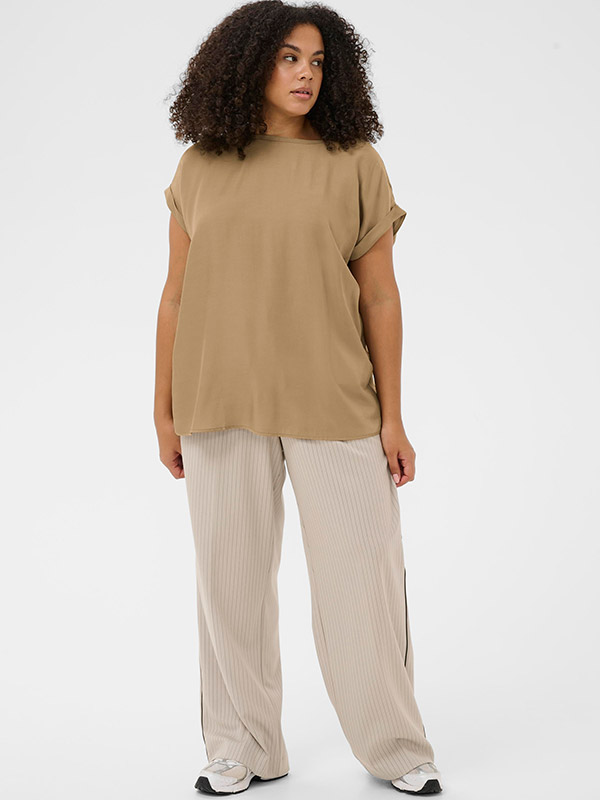 KCMILIA - Plus Size Bluse fra Kaffe Curve