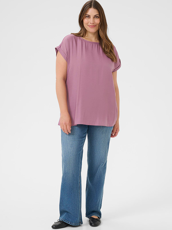 KCMILIA - Plus Size Bluse fra Kaffe Curve