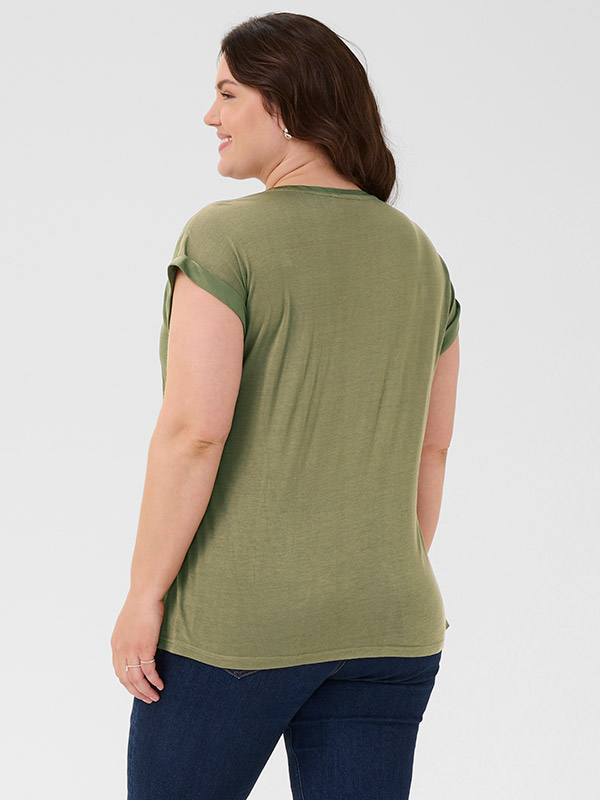 KCMILIA - Plus Size Bluse fra Kaffe Curve