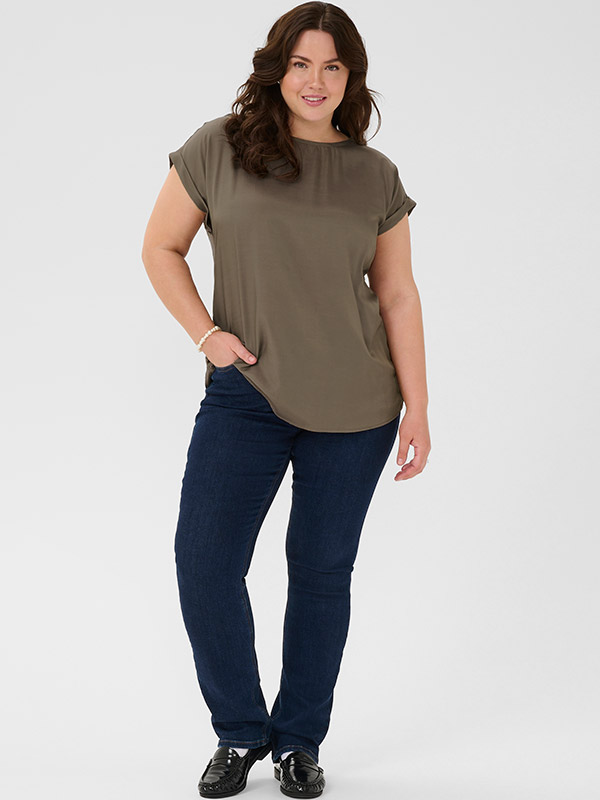 KCMILIA - Plus Size Bluse fra Kaffe Curve