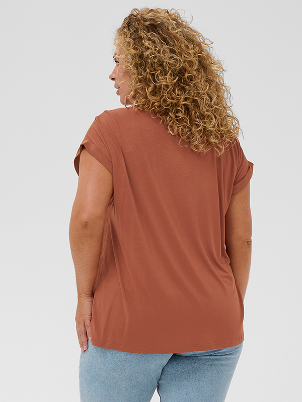 KCMILIA - Plus Size Bluse fra Kaffe Curve
