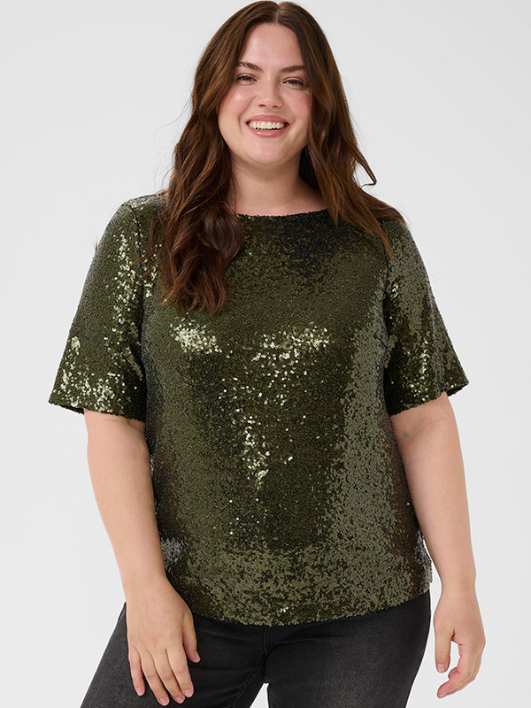 KCMIRANA - Plus Size Bluse fra Kaffe Curve