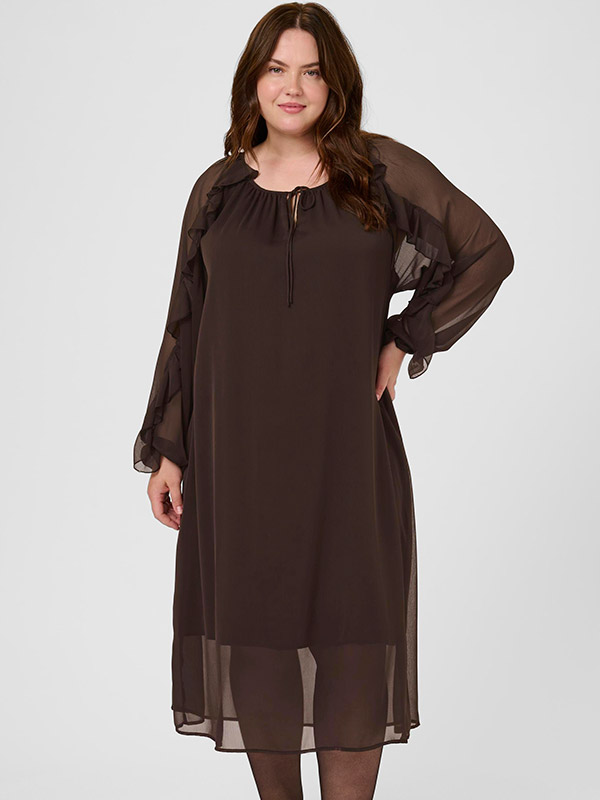 KCMILANNA - Plus Size Kjole fra Kaffe Curve