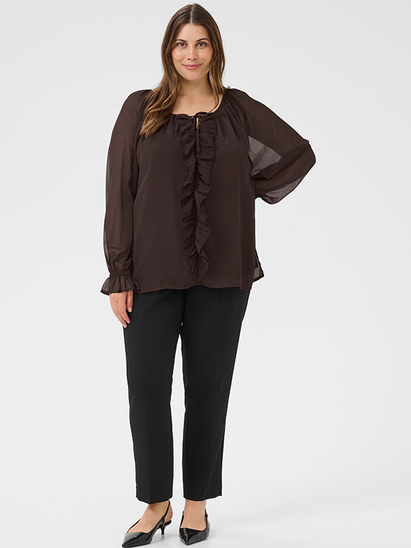 KCMILANNA - Plus Size Bluse fra Kaffe Curve