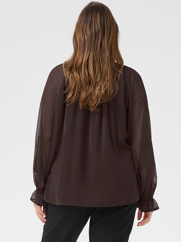 KCMILANNA - Plus Size Bluse fra Kaffe Curve