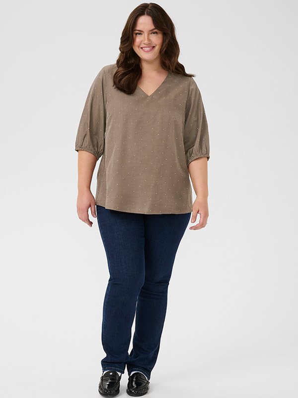 KCADA - Plus Size Bluse fra Kaffe Curve