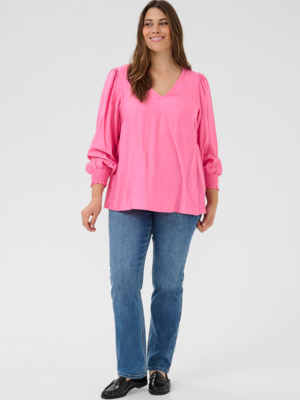 KCSOFIA - Plus Size Bluse fra Kaffe Curve