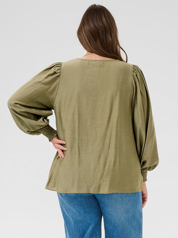 KCSOFIA - Plus Size Bluse fra Kaffe Curve