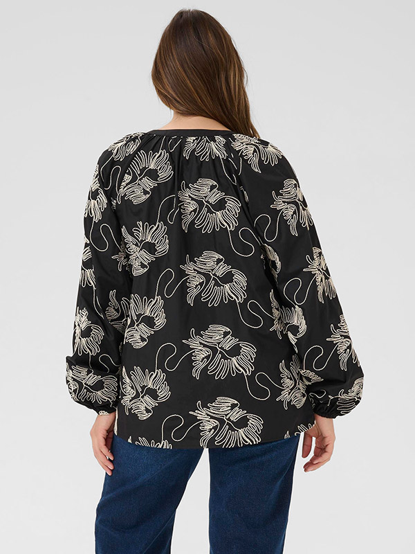 KCKIMMIE - Plus Size Bluse fra Kaffe Curve