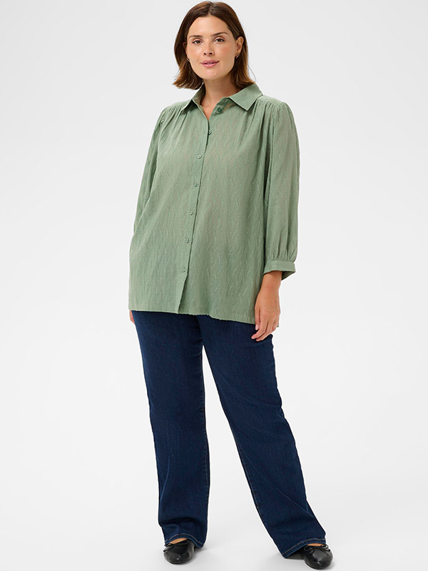 KCGABBY - Plus Size Skjorte fra Kaffe Curve