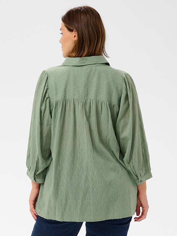 KCGABBY - Plus Size Skjorte fra Kaffe Curve