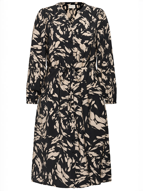 KCOLLA - Plus Size Kjole fra Kaffe Curve