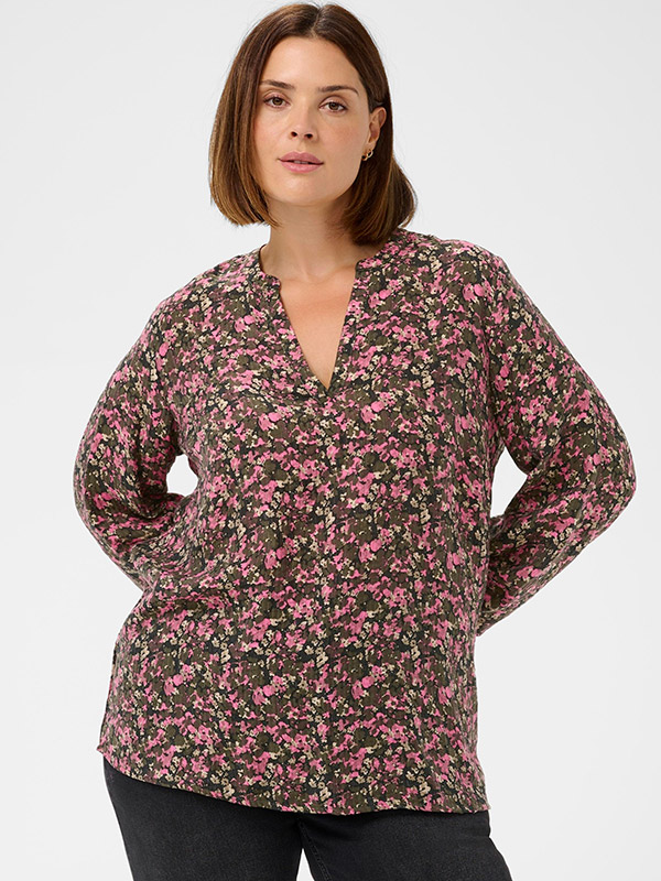 KCBELLE - Plus Size Bluse fra Kaffe Curve