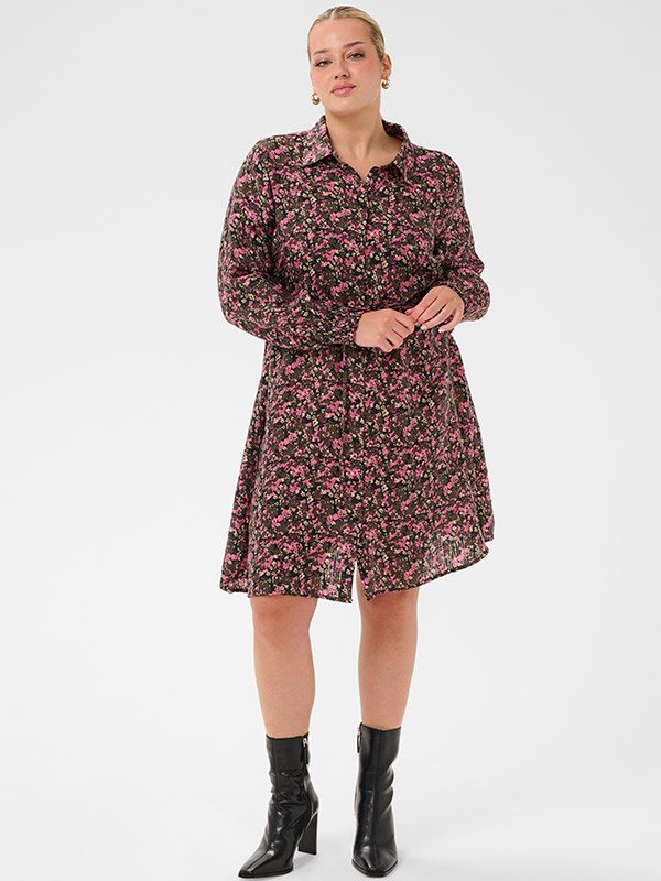 KCBELLE - Plus Size Kjole fra Kaffe Curve